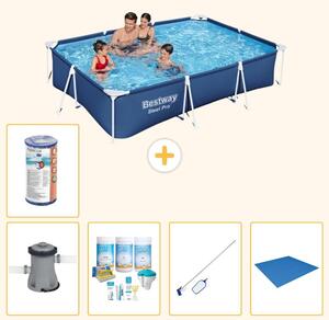 Bestway Steel Pro, piscina rettangolare - 300x201x66 cm - 6 pezzi - Modello S22088