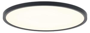 Lampada a soffitto LED Rabalux, colore antracite, modello Lautrec, diametro 400mm, 24W, grado di protezione IP44, temperatura di colore regolabile (CCT), codice prodotto 75084