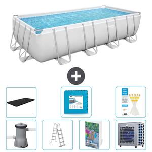 Bestway Power Steel, piscina rettangolare - 488x244x122 cm - 6 pezzi, modello S601