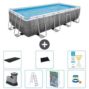 Bestway Power Steel, piscina rettangolare - 549x274x122 cm - 6 pezzi, modello S559