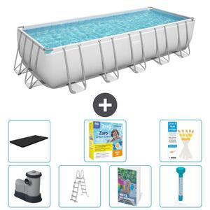 Bestway Power Steel, piscina rettangolare - 640x274x132 cm - 6 pezzi, modello S532