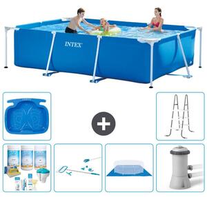 Piscina fuori terra rettangolare - 300x200x75 cm - 7 pezzi - Modello S20842
