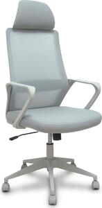 Sedia da ufficio con poggiatesta Foröl 053PGRN Grigio
