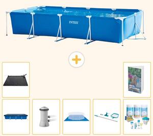Piscina fuori terra rettangolare - 450x220x84 cm - 8 pezzi - Modello S20061