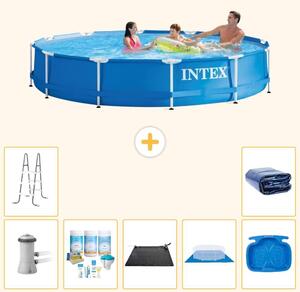 Piscina fuori terra a struttura - 366x76 cm - 8 pezzi - Modello S20484