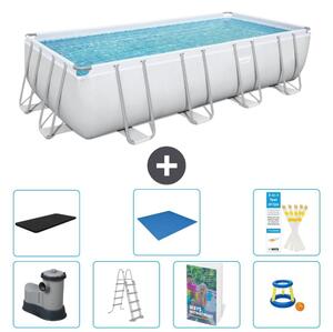 Bestway Power Steel, piscina rettangolare - 549x274x122 cm - 6 pezzi, modello S568