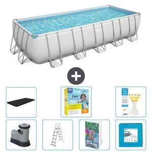Bestway Power Steel, piscina rettangolare - 640x274x132 cm - 6 pezzi, modello S566