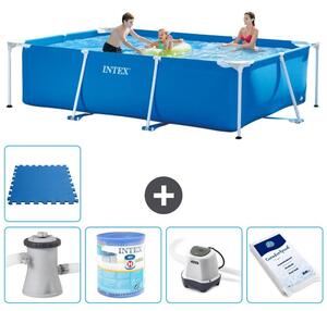 Piscina fuori terra rettangolare - 300x200x75 cm - 6 pezzi - Modello S30208