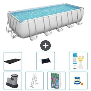 Bestway Power Steel, piscina rettangolare - 640x274x132 cm - 6 pezzi, modello S559