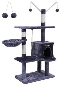 Tiragraffi - Leobert - Grigio Scuro/Beige - 90 X 45 X 134 Cm