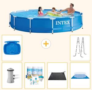 Piscina autoportante rettangolare - 366x76 cm - 7 pezzi - Modello S21030