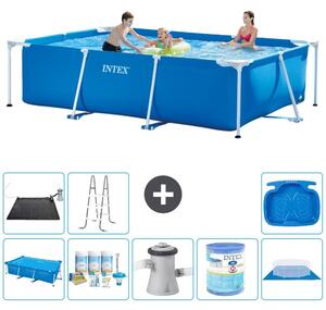 Piscina fuori terra rettangolare - 300x200x75 cm - composta da 9 elementi - modello S30224