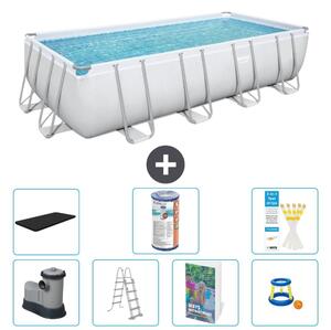 Bestway Power Steel, piscina rettangolare - 549x274x122 cm - 6 pezzi, modello S541