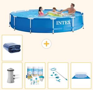 Piscina fuori terra a struttura - 366x76 cm - 6 pezzi - Modello S20482