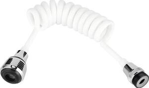 Prolunga flessibile universale per rubinetto da cucina - Rubinetto retrattile - Tubo lungo - Cucina e bagno - Bianco