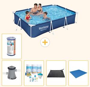 Bestway Steel Pro, piscina rettangolare - 300x201x66 cm - 6 pezzi - Modello S22087