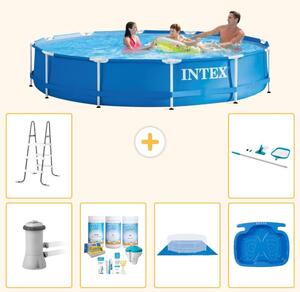 Piscina fuori terra a struttura - 366x76 cm - 7 pezzi - Modello S21031