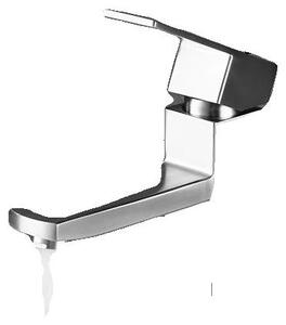 Rubinetto per lavabo, montato a soffitto, acciaio inossidabile resistente, DMF alto, acciaio inossidabile