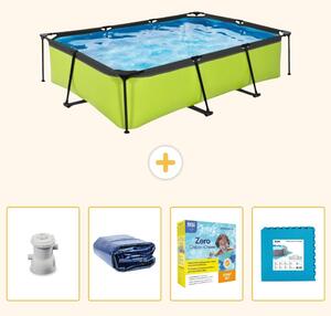 Piscina fuori terra rettangolare - 300x200x65 cm - 5 pezzi - Modello SCB9