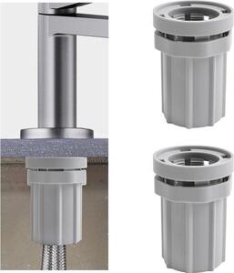 Viti in plastica, 2 pezzi - ABS - a montaggio rapido - anti-smarrimento - rubinetto - cucina e bagno - 32 mm