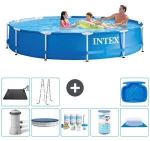 Piscina autoportante rettangolare - 366x76 cm - 9 pezzi - Modello S31770