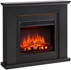 Panca elettrica riscaldante - 101 x 25 x 88,3 cm - 2000 W - marrone scuro
