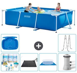 Piscina fuori terra rettangolare - 300x200x75 cm - 7 pezzi - Modello S20840
