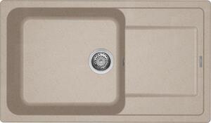 Elleci LIFE 410 Lavello montato su piano Rettangolare Granitek