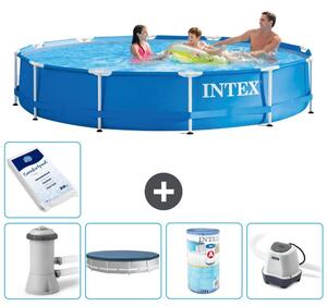 Piscina fuori terra a struttura - 366x76 cm - 6 pezzi - Modello S41734