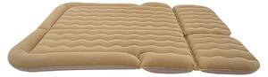 Materasso gonfiabile, design portatile, comfort e resistenza, beige