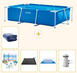 Piscina fuori terra rettangolare - 300x200x75 cm - 6 pezzi - Modello S20054