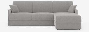 Evans Divano letto angolare con penisola contenitore - design compatto