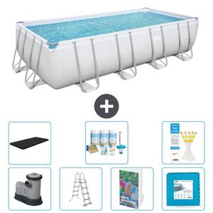 Bestway Power Steel, piscina rettangolare - 549x274x122 cm - 6 pezzi, modello S536