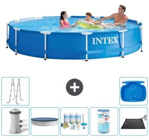 Piscina autoportante rettangolare - 366x76 cm - 8 pezzi - Modello S31728