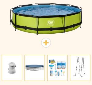 Piscina gonfiabile rettangolare - 360x76 cm - 5 pezzi - Modello SCB20