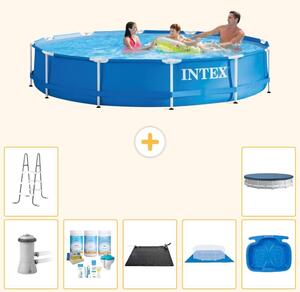 Piscina fuori terra a struttura - 366x76 cm - 8 pezzi - Modello S20474