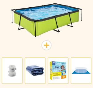 Piscina fuori terra rettangolare - 300x200x65 cm - 5 pezzi - SCB8