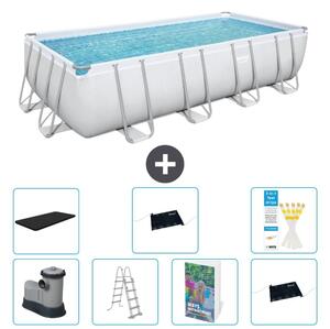 Bestway Power Steel, piscina rettangolare - 549x274x122 cm - 6 pezzi, modello S562