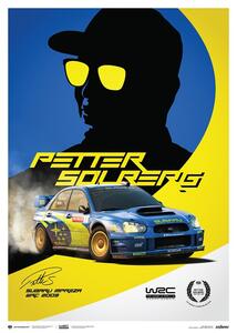 Stampe d'arte Subaru Impreza Wrc 2003 - Petter Solberg, (50 x 70 cm)