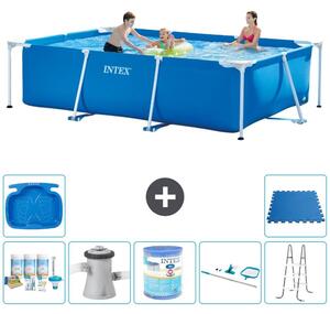 Piscina fuori terra rettangolare - 300x200x75 cm - 8 pezzi - Modello S30184
