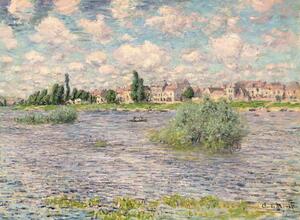 Claude Monet - Stampa artistica Seine at Lavacourt, (40 x 30 cm)