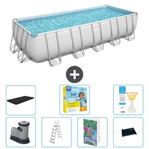 Bestway Power Steel, piscina rettangolare - 640x274x132 cm - 6 pezzi, modello S582