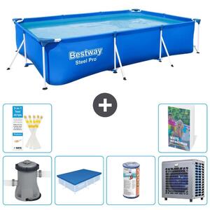 Bestway Steel Pro, piscina rettangolare - 300x201x66 cm - 5 pezzi, modello S203