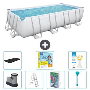 Bestway Power Steel, piscina rettangolare - 549x274x122 cm - 6 pezzi, modello S532