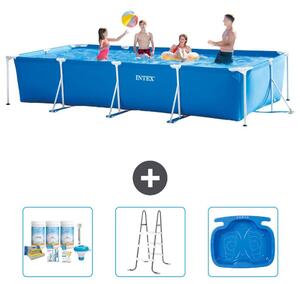 Piscina fuori terra rettangolare - 450x220x84 cm - Struttura in 4 parti - Modello S40280
