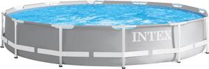 INTEX 26710: Piscina gonfiabile circolare con struttura, dimensioni 366 x 76 cm