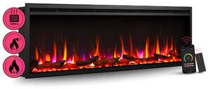 Camino elettrico BALDERIA Atalanta 60 - Camino da incasso, 1500 W - Nero