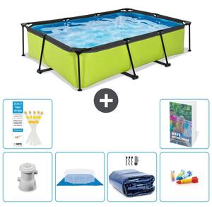 Piscina fuori terra rettangolare - 300x200x65 cm - 5 pezzi - Modello S220
