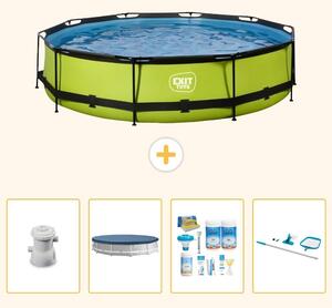Piscina gonfiabile rettangolare - 360x76 cm - 5 pezzi - Modello SCB21