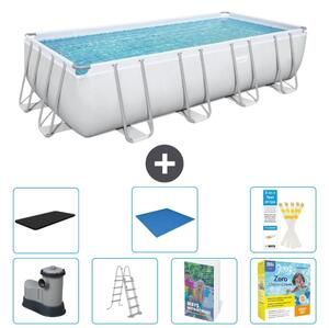 Bestway Power Steel, piscina rettangolare - 549x274x122 cm - 6 pezzi, modello S546